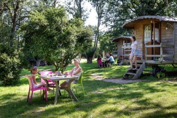 Séjour en roulotte dans le Marais Poitevin